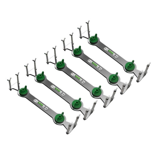 5pcs Adjustable Hot Water and Cold Water Pipe Leveling Tool with Bubble Level Indicator for Shower Installation