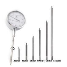 Lot de 6 Tiges D'Extension pour Indicateur à Cadran, Filetage M2,5, Longueurs de 30 à 150 mm, Mesure pour Indicateurs à Cadran et Numériques