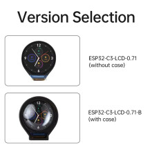 ESP32 C3 LCD Development Board Electronic Eye ESP32-C3FH4 0.71 Inch Display Watch Screen GC9D01 160x160 SPI with Case