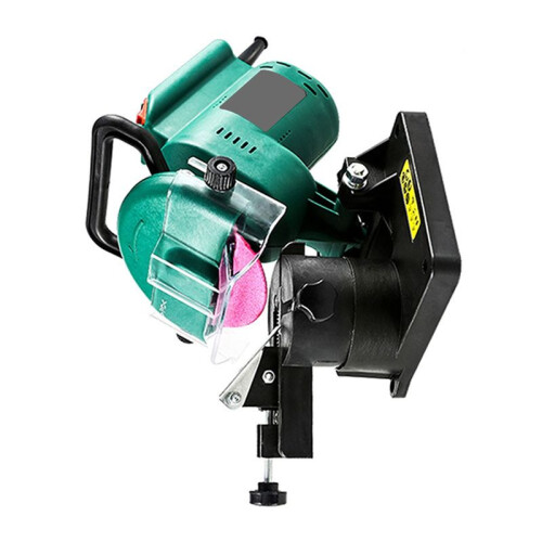 Electric Chainsaw Sharpener 100mm Chain Automatic Chain Sharpener Adjustable 8500RPM for Grinding Chains EU Plug 1