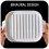 Microwave Bacon Cooker Quick Kitchen Cutlery Clean Crispy Bacon Tray Baking Pan 1