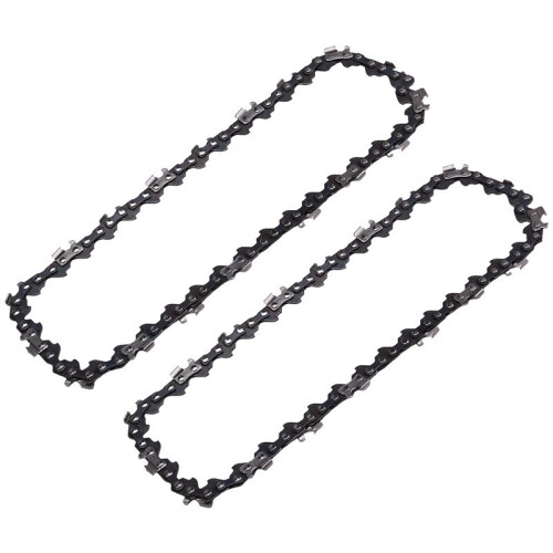 2x 6INCH  Chainsaw Chains Electric Chainsaws Accessory Practical Electric Saw Replacement Accessory for Wood Cutting
