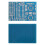 10 Sets Welding Practice Circuit Board Kit for SMT Skill Training 110 Components/Set DIY Welding Practice Circuit Board 5