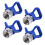 246215 Base de Proteção de Ponta de 7/8 Polegadas Ponta G7/8 Azul X Bicos de Ponta Reversíveis HandTite Se Encaixa em Tinta Sem Ar 246-215 1