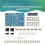 10 Sets Welding Practice Circuit Board Kit for SMT Skill Training 110 Components/Set DIY Welding Practice Circuit Board 2