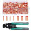 250pcs Multi-Function  Electric Terminal Crimping Pliers with Wire Stripping Cutting Hand Crimping Tool 4