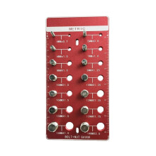1 Stuks Draadcontrole, Moer- en Boutdraadcontrole, Boutmaat en Draadmeter, Bout- en Moeridentificatiemeter, Boutmeter A
