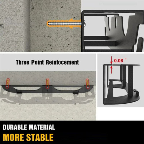 Angle Grinder Storage Rack Space-Saving Angle Grinder Stand with Cord Hook Angle Grinder Stand Workshop Polisher Stand 1