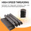 4-Pack 47770 Pipe Threader Set for RIDGID,High-Speed Threading Dies for 1-2 Inch Pipes,Universal Die Heads Threader Tool 5
