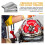 4-Pack 47770 Pipe Threader Set for RIDGID,High-Speed Threading Dies for 1-2 Inch Pipes,Universal Die Heads Threader Tool 4