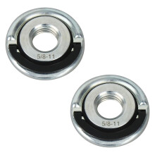 2Pack Universal 5/8-11inch Thread Quick Change 1.75inch Disc Flange Locking Nut, Replacement Part