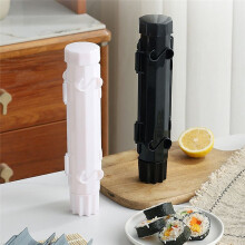 Gestreepte Sushi Mal Home DIY Rijstbal Mal Gereedschapsset Keuken Sushi Zwart