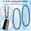 2x 6INCH  Chainsaw Chains Electric Chainsaws Accessory Practical Electric Saw Replacement Accessory for Wood Cutting 6