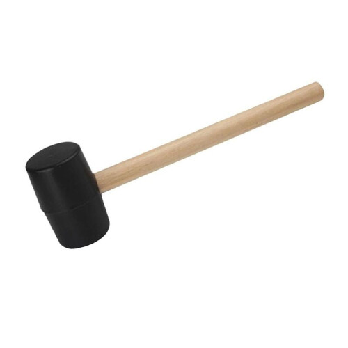 2 PCS Rubber Hammer, Multi-Function Hammer, Suitable for Crafts, Woodworking, Flooring, Camping and Other Industries 2