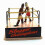 Clockwork Boxningsleksak Nostalgiskt Tema Boxningsringleksaksdekoration Retro Samlarobjekt 4