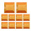 Road Reflective  , Double Side Reflective Pavement  Plastic Asphalt Stud  -- 10 Pieces 1