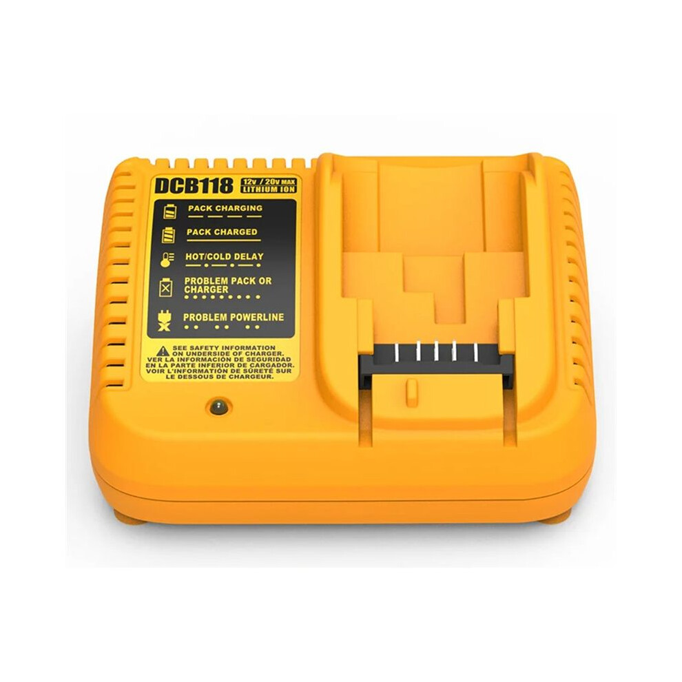 Dcb118 Dcb112 Lithium Battery Charger For 10.8V 12V 14.4V 18V 20V Dcb206 Dcb205 Dcb204 Dcb203 Dcb120 Au Plug 4713750127458