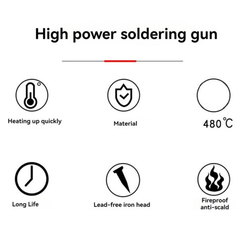 Automatically Soldering Tool 60W Hand-Held Internal Heating Automatically Send Tin Tool Welding Tools 220V EU Plug 2