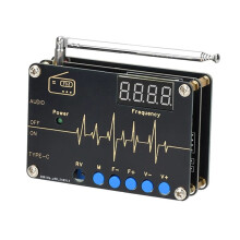 RDA5807M FM Radio DIY Kit 87-108MHz with Digital Tube Display Microcontroller Electronic Solder Kit  5V