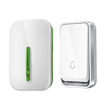 Doorbells Wireless Doorbell Waterproof Self-Powered Bell Home No Battery Required Cordless Ring Doorbell EU Plug