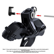 2pcs Road Bike 12S Rear Derailleur Electric Wire Fixing Buckle Clip Bicycle Cable Clip for Di2 for R7150 R8150 R9250