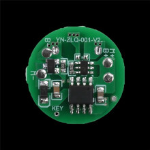 10 Unidades de Placa Controladora de Linterna LED de 5 W y 10 W, Placa Controladora de Tres Etapas, Placa de Circuito DIY, Módulo de Carga Tipo C.