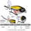 Angelköder Topwater Whopper Popper Schwimmender Wobbler Künstlicher Hartköder mit Propeller Angeln Hecht 16g B 4