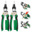 Wire Stripper with Voltage Tester,Multifunctional Wire Stripper Pliers, Electrical Pliers for Cutting Pulling 2 Packs 2