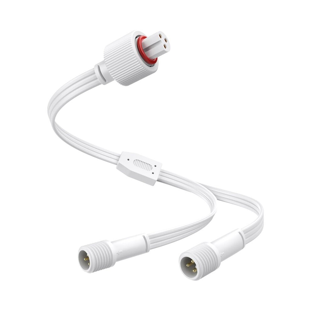 Y-Connector Splitter For Permanent Outdoor Lights,Waterproof Extension Cord For 3Pin And Y-Shaped Extension Cord 6033290999420