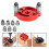 Self Centering Doweling Jig, Dowel Drill Guide 3/4/5/6/7/8/9/10mm Handheld Drill Guide for Straight Holes Wood Panel 6