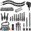 38Pcs Flexible Drill Bit Extension, 105 Right Angle Drill,Hex Socket Adapter, Bit Holder Extension Screwdriver Bit Kit 1