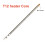 T12 Soldering Iron Tips Heat Set Insert Tool for Hot Melt Embedded Nuts M2-M8 Insertion Kit Indenter Adaptors 4