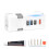 Premium Keyless Cabinet Lock with Combination Code - 3-Digit Password Hasp -Lock for Drawers, Bifold Closet Door 2