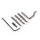 7 em 1 Ajustável Stitching Groover e Creasing  Beveler, Leather Groover Tool, Leather Carving Hand  Tools 6