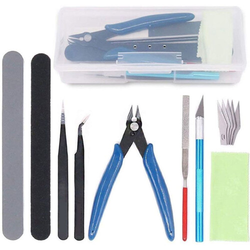 Model Enthusiast Tool Kit Gundams Model Basic Tools Suitable for Enthusiast Model Making and Assembly 1