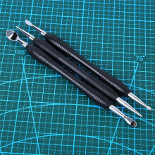 Carving Printing Tool, Leather Spoon Stylus Set Kit Stationary Collection for Artisans Hobbyists