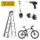 Garage Organizer Trimmer Rack,Garden Tool Hanger Weed Whackers Holder Wall Mounted for Garage Trimmer,2 Pack 6
