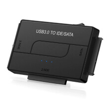 /IDE Naar USB 3.0-Adapter voor Harde Schijf, Adapterkabelconverter voor 2,5/3,5 Inch - en IDE-Harde Schijven, Ondersteuning voor 6 TB