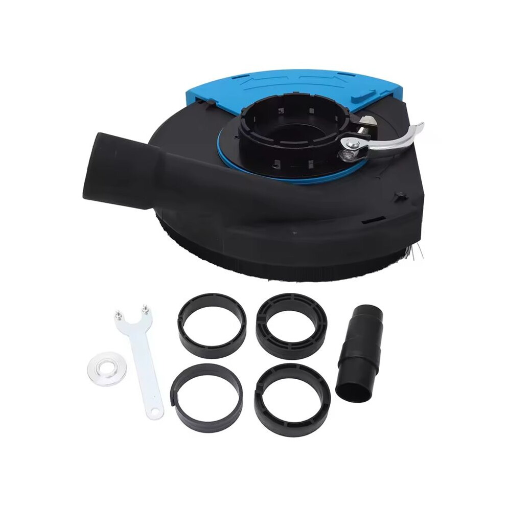 Dust Shroud For Angle Grinder 7 Inch Universal Exterior Grinding Dust Shroud 180Mm Black 6033897243711