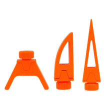 Hobby-Schleifwerkzeug-Set, Mehrzweck-Schleifpapierhalter für Gewölbte Oberflächen, -Handpolierset