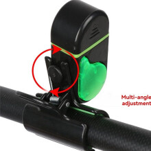 2 St LED-Ljus Fiskelarm Vattentäta Nattfiskebitlarm Fiskespöbitlarm Ljus Ljudbitlarm