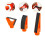 Hobby Sanding Tool Set Multi-Purpose Sandpaper Holder for Curved Surfaces  Hand-Held Polishing Kit 6