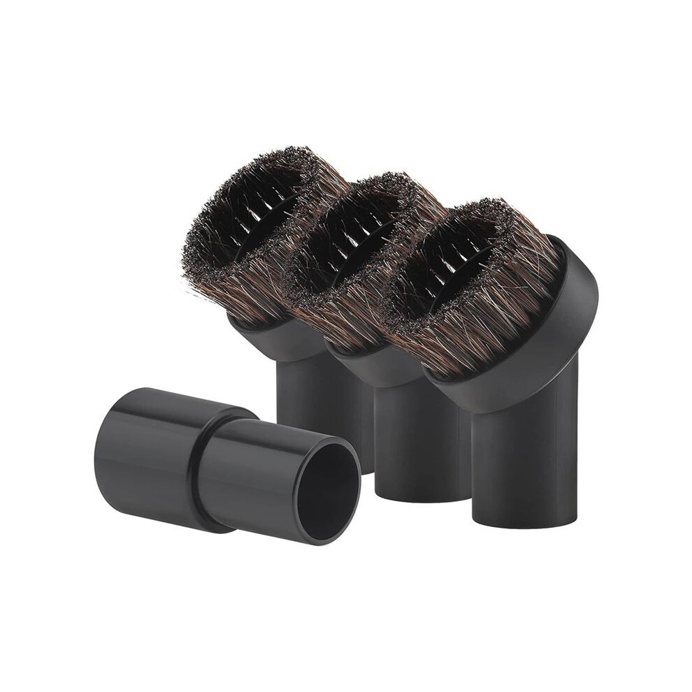 Universal Vacuum Brush Attachment Round Dust Brush Set, Vacuum Cleaner Attachments And Horse Hair Brushes Adapter Tool 6031088624448