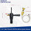 1 1/4In-7 Male to SDS  Drill Adapter Kit- Water Injection Capable,Includes Solid Brass Hose Quick Connector and Hose 6