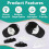 20Pcs Hat Shaper Insert - Baseball Caps Inserts Shapers - 4 Design Hat Shapers for Caps, Reusable Crown Support Brim Cap 5