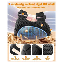 Kids Protective Gear Set Knee and Elbow Pads with Wrist Guards for Skating Cycling Bike Roller Scooter Black
