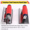 Concrete Tools Include Edger and Groover,Stainless Steel Concrete Finishing Tools - Masonry Hand Tool Set 6