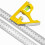 Combination Square Carpenter Combination Square Set Multifunctional Woodworking Carpentry Tool for Home Improvement Door 5