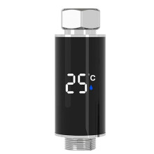 Digital Bathroom Hot Shower Faucets Thermometer Led Display Hydropower Electricity Shower Thermometer Bathing Home
