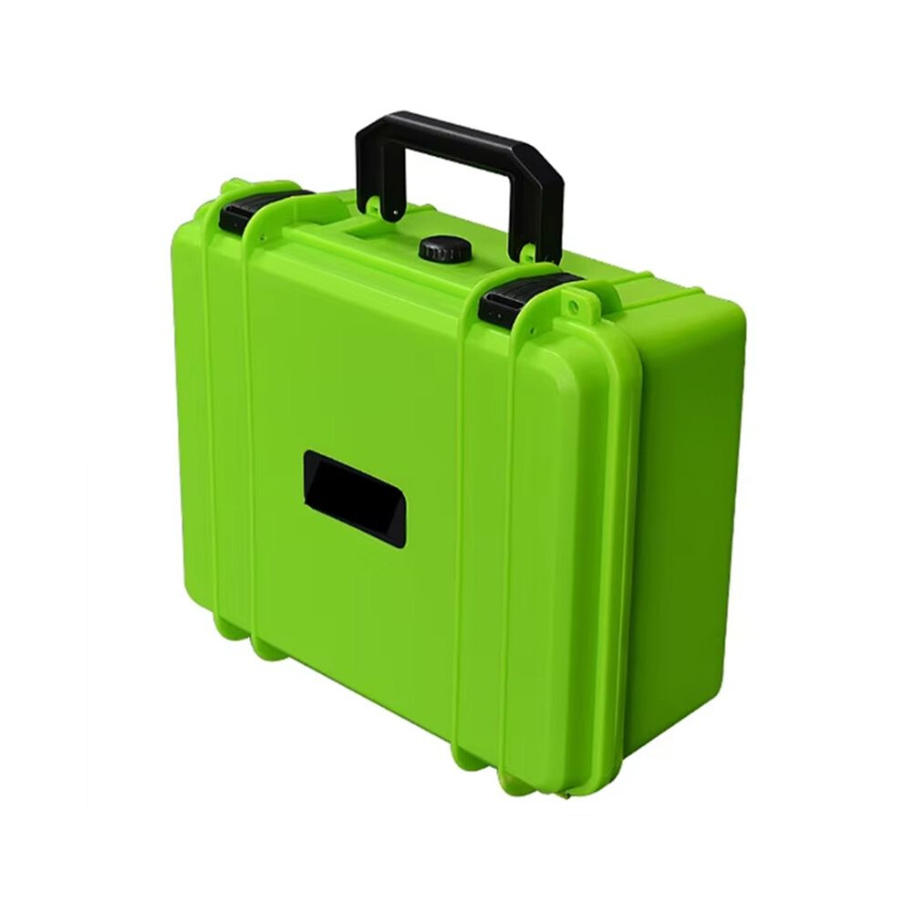 Portable Suitcase Thicken Plastic Hard Case Equipment Hardware Toolbox Large-Capacity Instrument Box With Sponge Green 4711419695645